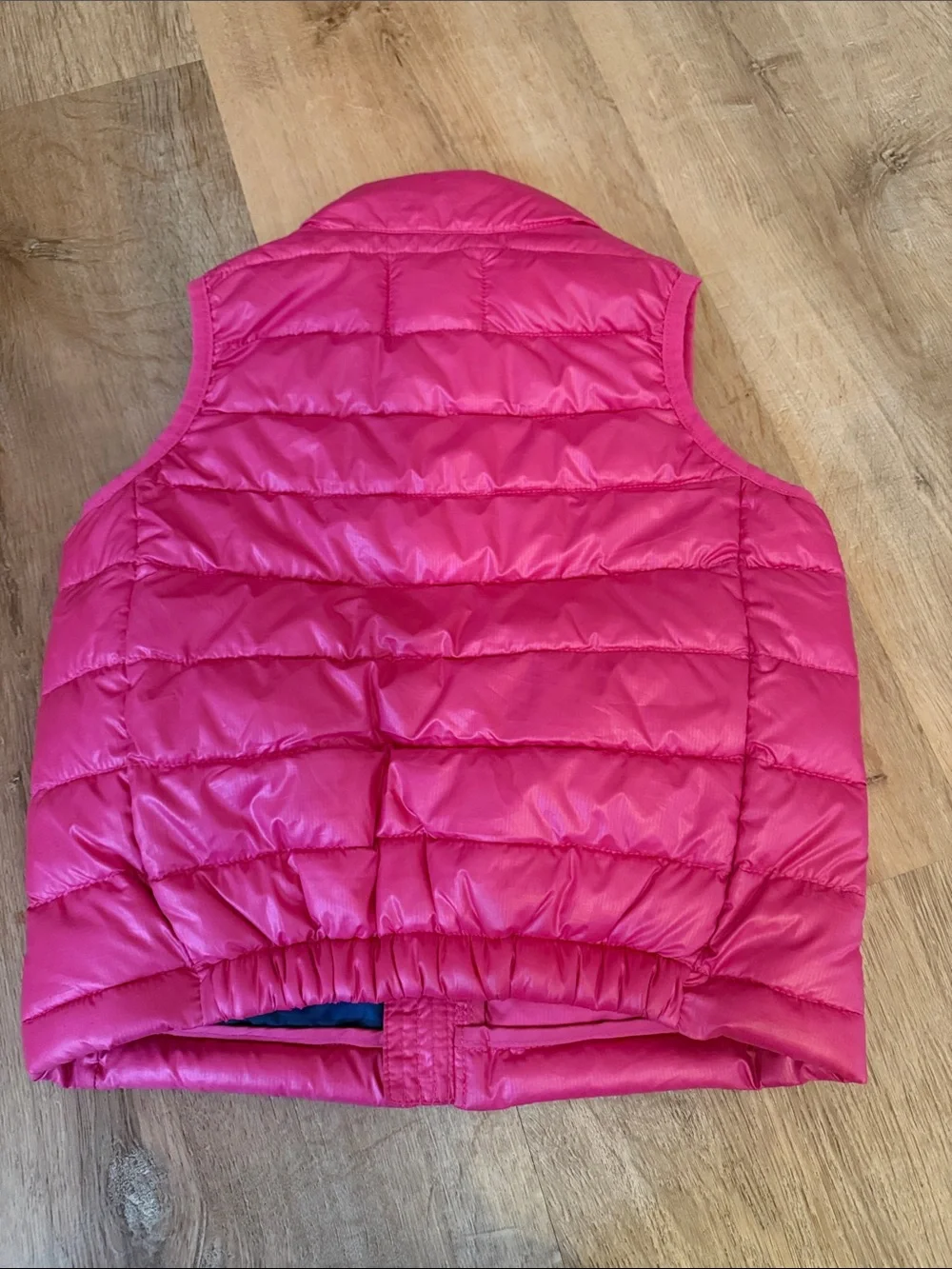 Primary Pink Quilted Puffer Vest